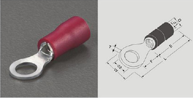 insulated ring terminal 7